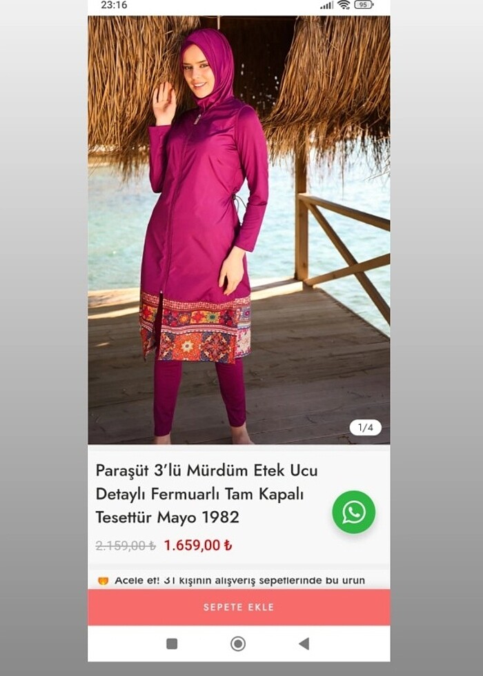 Tesettür mayo  - Görsel 2