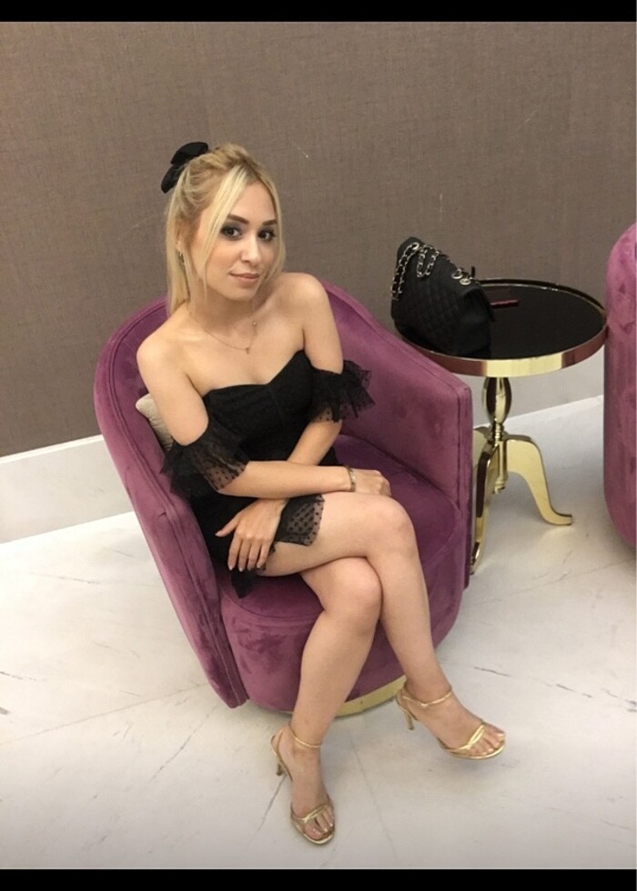 Siyah elbise - Görsel 2