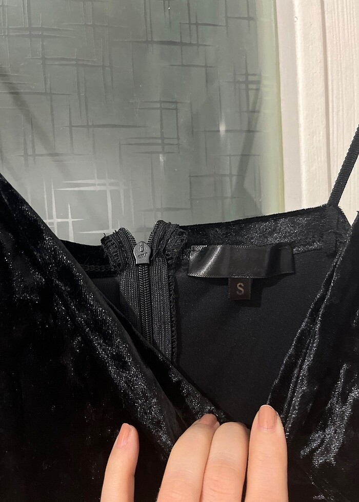 Midi gece elbisesi - Görsel 3