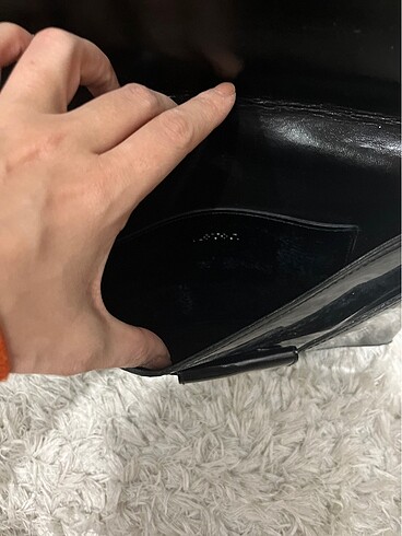  Beden siyah Renk Koton cluch çanta