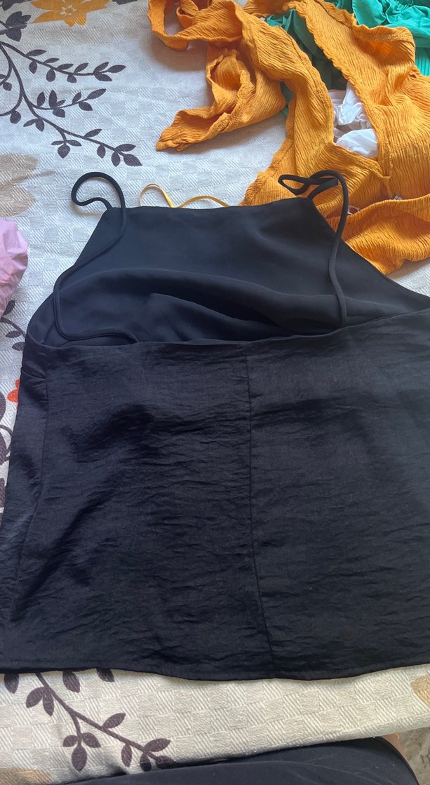 Siyah askılı Kadın Atlet - Görsel 2