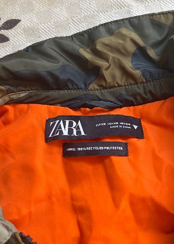 Zara ZARA Kamuflaj Desenli kadın ceket