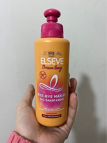 Elseve saç bakım kremi, şampuan ve serum