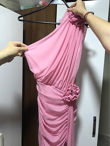 Zara Pembe mini elbise