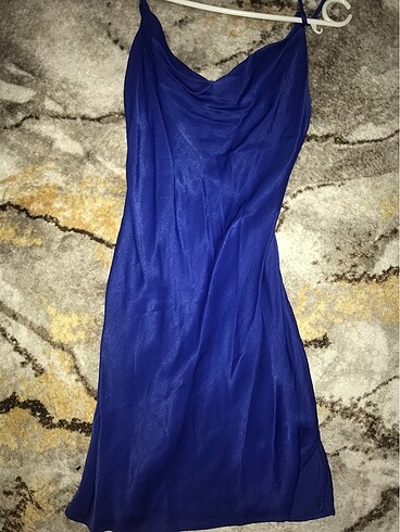 Pull and Bear Saten elbise