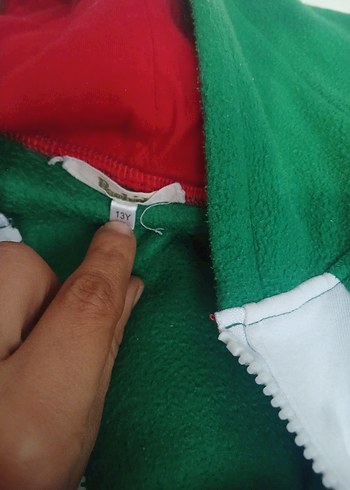 Fermuarlı Yeşil Kedi Kostümü - Görsel 3