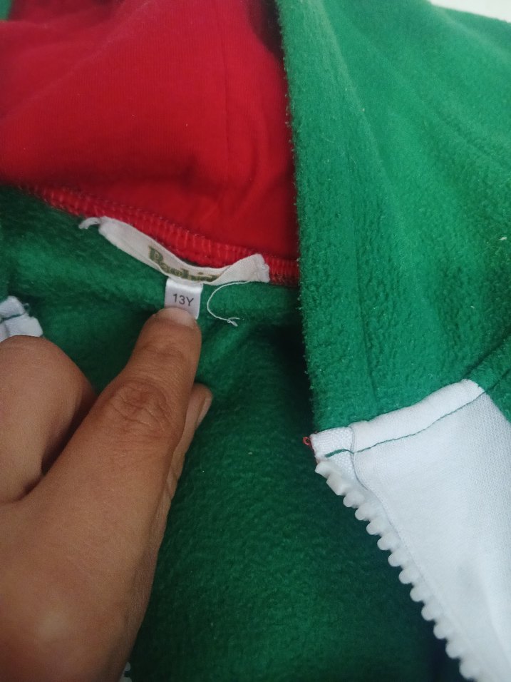 Fermuarlı Yeşil Kedi Kostümü - Görsel 3