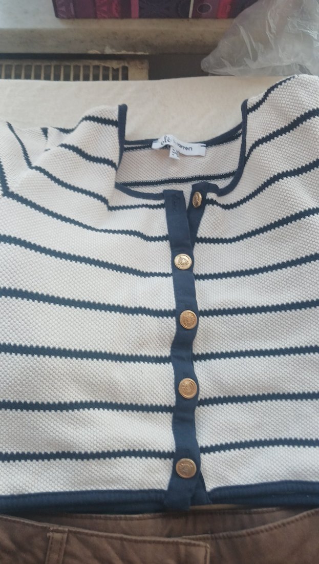 Düğmeli Kahverengi Hamile Mini Şort - Görsel 2