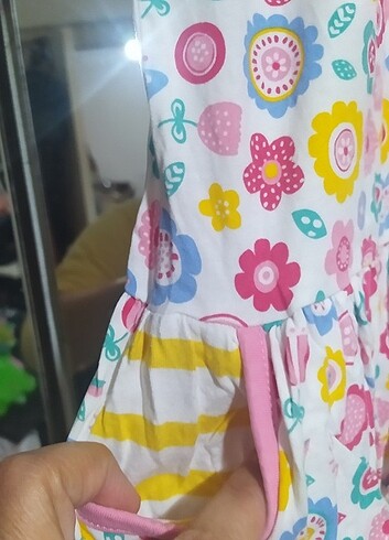 5 Yaş Beden çeşitli Renk Elbise