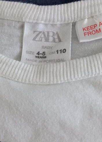 5 Yaş Beden Zara çocuk sweatshirt 4-5 yaş 