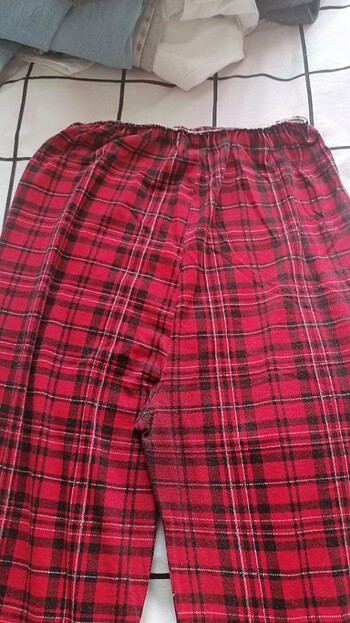 xl Beden kırmızı Renk Pijama takimi