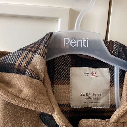 ZARA ERKEK ÇOCUK KABAN - Görsel 2