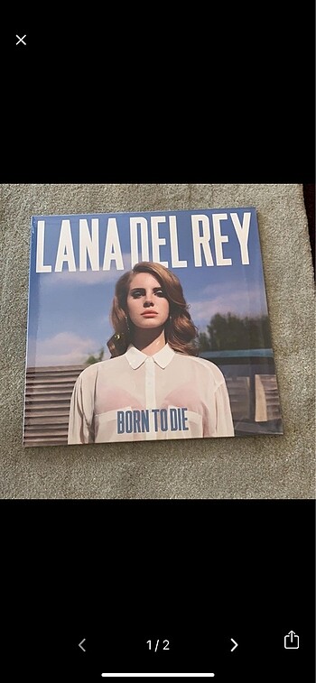 Lana Del Rey born to die plak