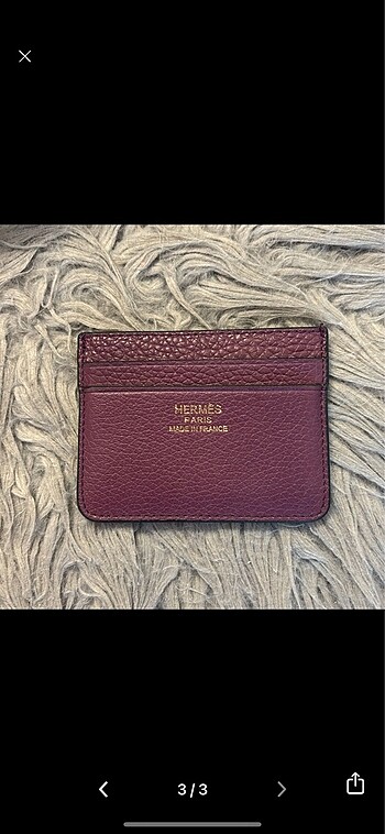  Beden hermes kartlık