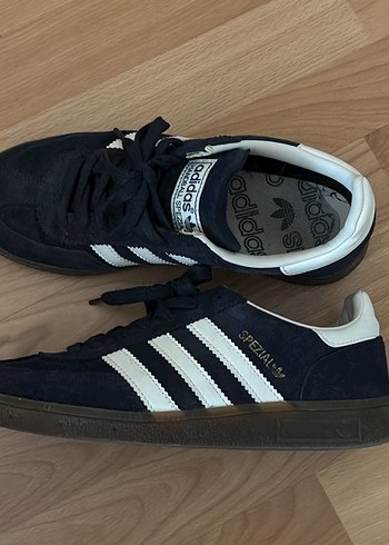 Adidas Spezial Lacivert Suet Sneaker