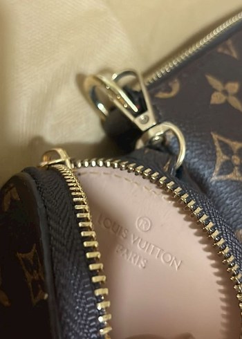 Louis Vuitton Kahverengi Deri Kadın Çapraz Çanta - Görsel 3