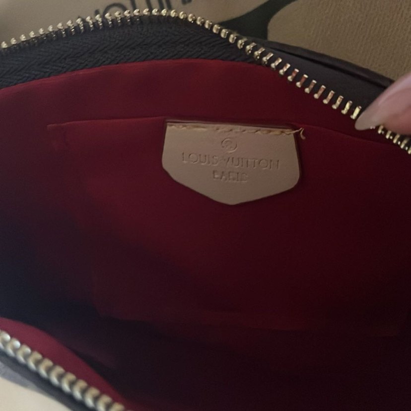 Louis Vuitton Kahverengi Deri Kadın Çapraz Çanta - Görsel 5