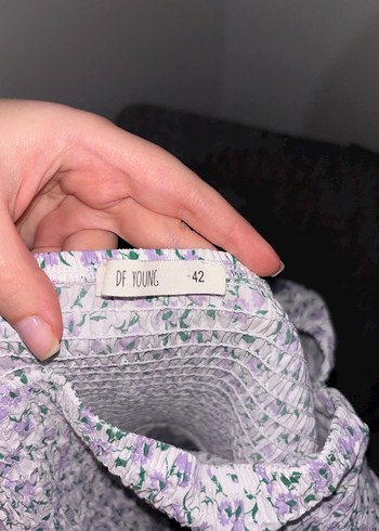 Defacto cicekli elbise - Görsel 3