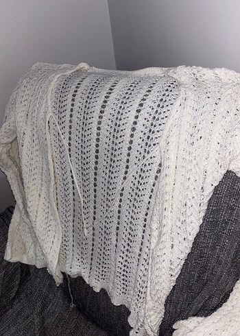 Onu baglamali orgu yelek - Görsel 2