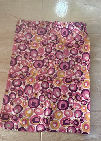 Renkli Pembe desenli emzirme önlüğü - Görsel 4