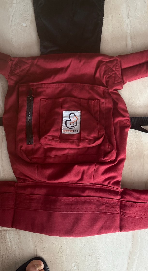 Bordo Bebek Taşıyıcı - Görsel 5