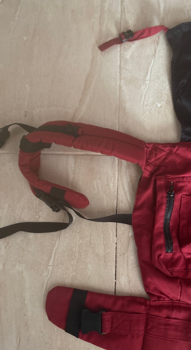 Bordo Bebek Taşıyıcı - Görsel 3