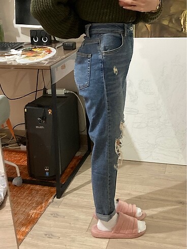 xs Beden addax yırtık jean