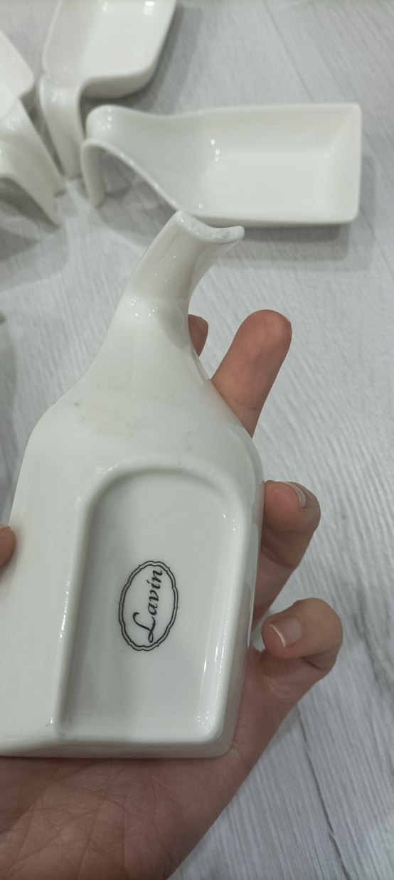 Beyaz kahvaltı seti 7 parça porselen - Görsel 3