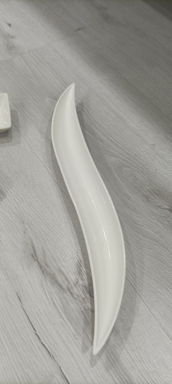 Beyaz kahvaltı seti 7 parça porselen - Görsel 2