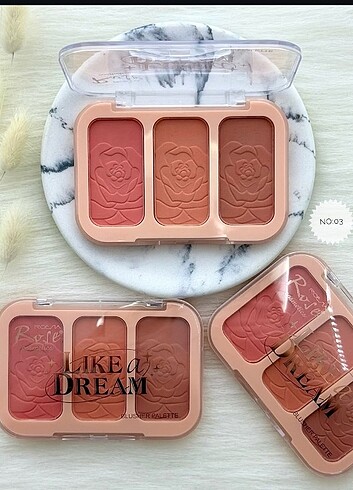 Rose 3 lü toz allik 03