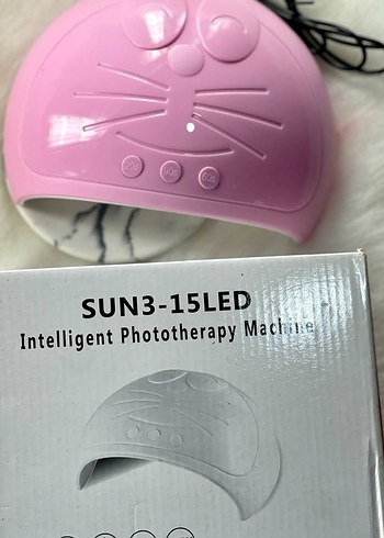 Pembe Akıllı Fototerapi Cihazı SUN3-15LED
