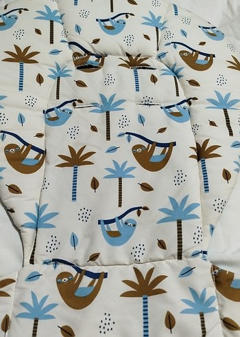 Baskılı Çocuk mama sandalyesi Minderi - Görsel 2