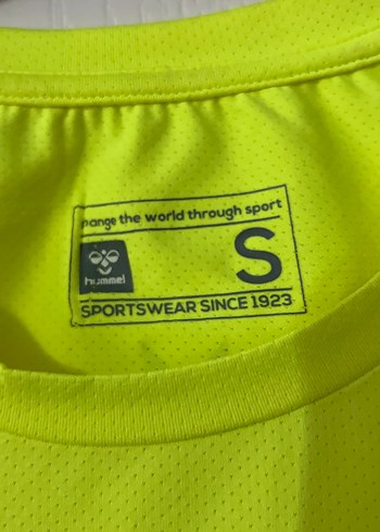 Hummel Sarı Kısa Kollu Kadın Tişört - Görsel 3