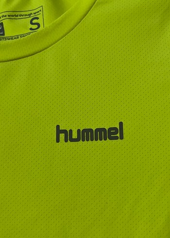 Hummel Sarı Kısa Kollu Kadın Tişört - Görsel 2