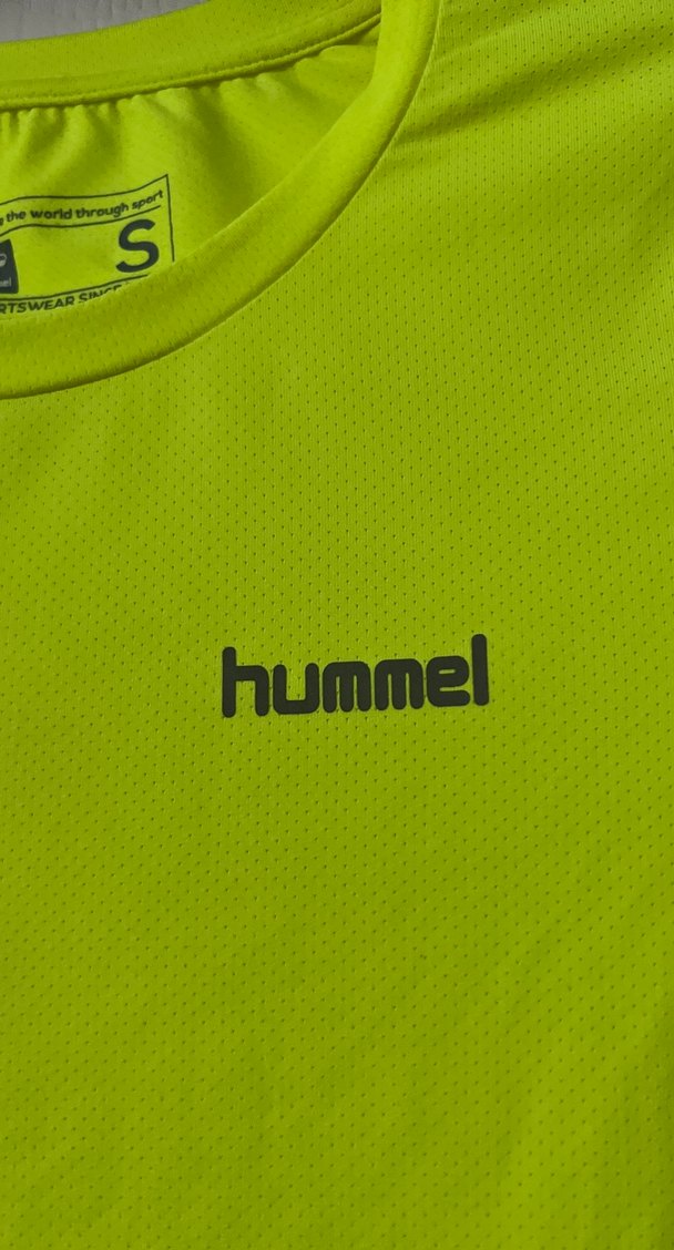 Hummel Sarı Kısa Kollu Kadın Tişört - Görsel 2