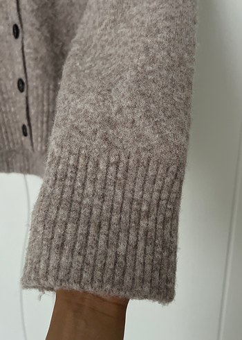 Düğmeli Kadın Hırka - Görsel 6