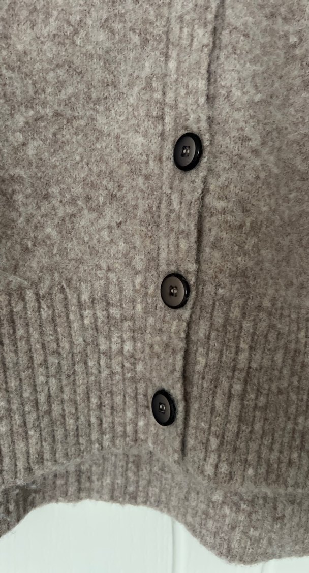 Düğmeli Kadın Hırka - Görsel 4