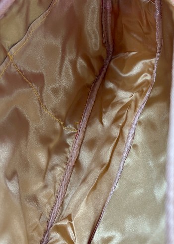 Fermuarlı Pembe Kadın Makyaj Çantası - Görsel 5