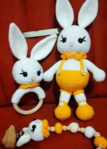 Beden Amigurumi emzik seti