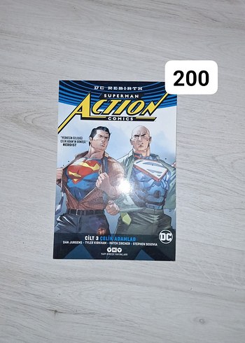 Superman Action Comics Cilt 1-2-3