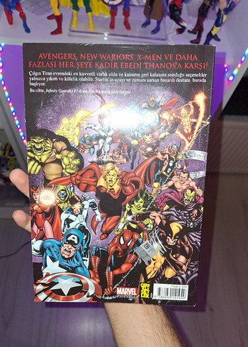 Beden Infinity Gauntlet Marvel Çizgi Roman