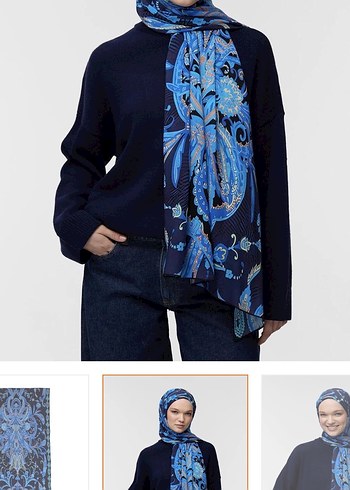 Qef pamuklu şal - Görsel 3