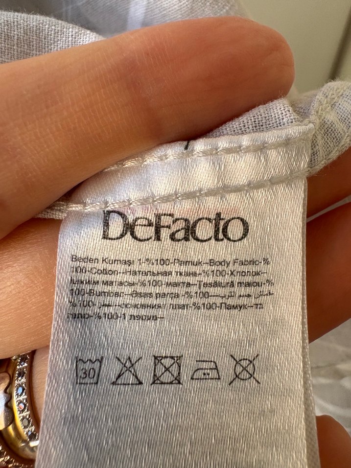 Gri Desenli Keten Kısa Kollu Erkek  Çocuk Gömlek - Görsel 5