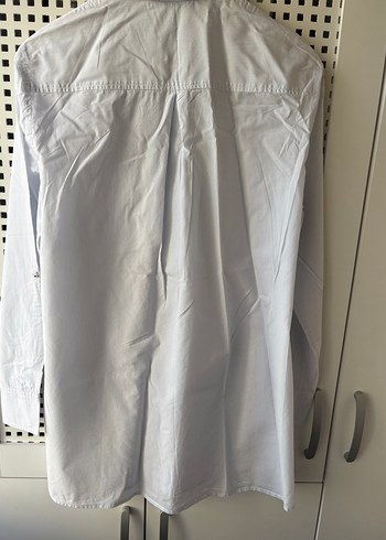 Mango Çizgili Pamuklu Kadın Gömlek - Görsel 7