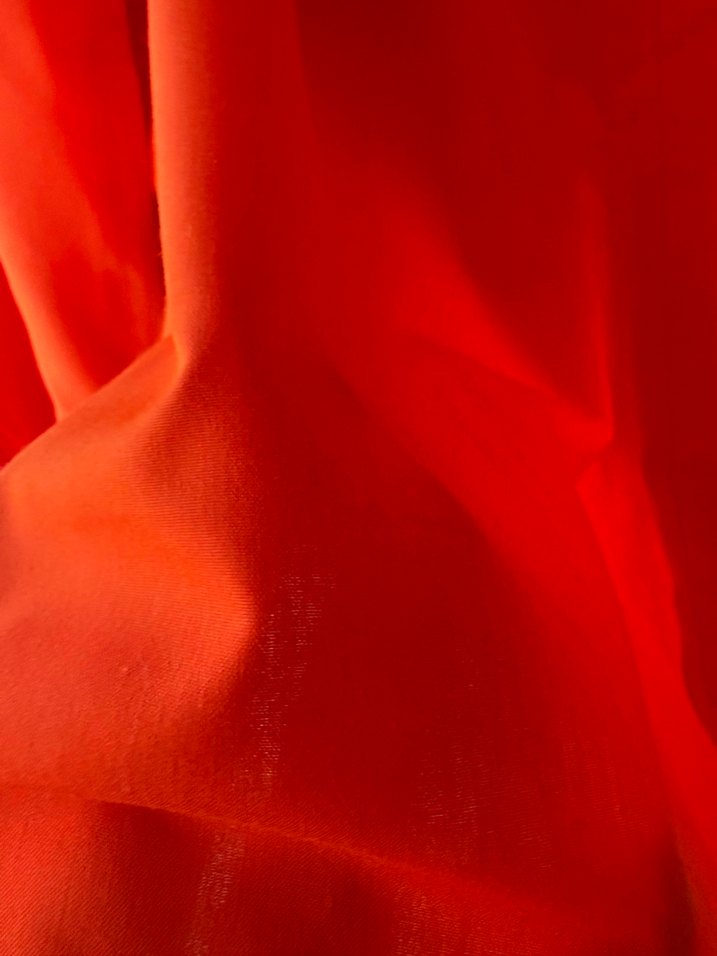 Aybike Turuncu Yüksek Yakalı Bluz - Görsel 5