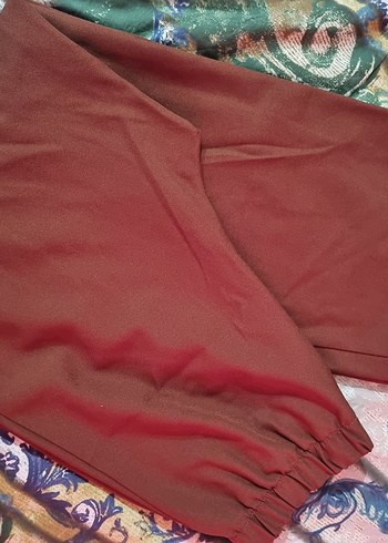 Düğmeli Kahverengi İkili Takım - Görsel 7