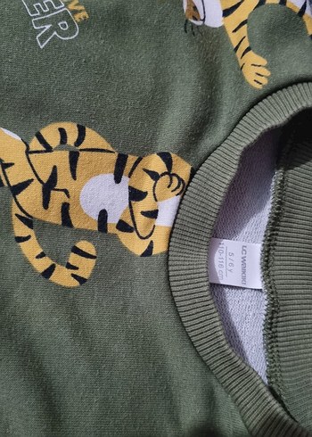 Erkek Çocuk Kaplan Baskılı Eşofman Takımı - Görsel 4