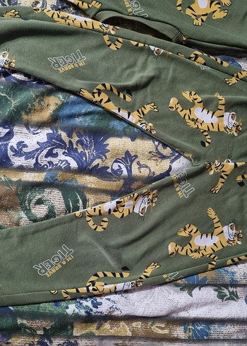 Erkek Çocuk Kaplan Baskılı Eşofman Takımı - Görsel 10