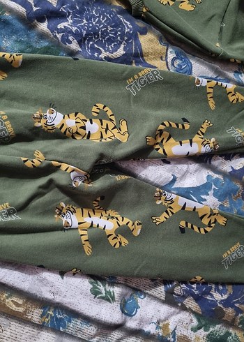 Erkek Çocuk Kaplan Baskılı Eşofman Takımı - Görsel 7