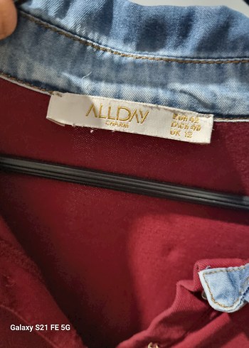 Bordo Düğmeli Kadın Tunik - Görsel 4